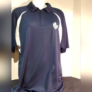 🍁🍁Medium Toronto Maple Leafs Collared Zipper Shirt🍁🍁